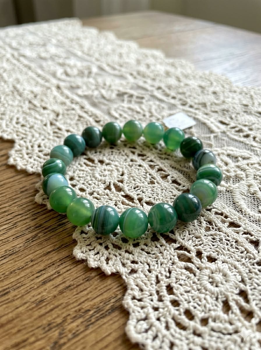 Natural Sulaimani Agate Bracelet