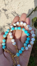 Natural seashell bracelet set