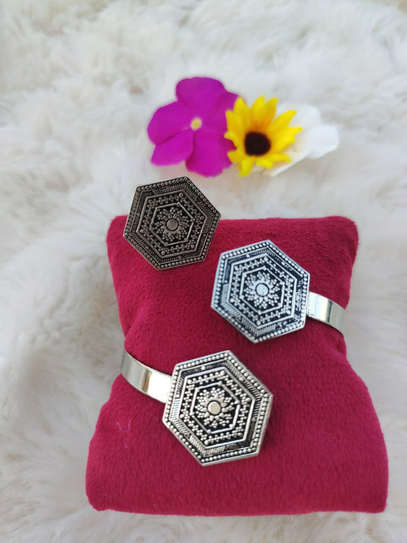 Set of pure copper silver plated