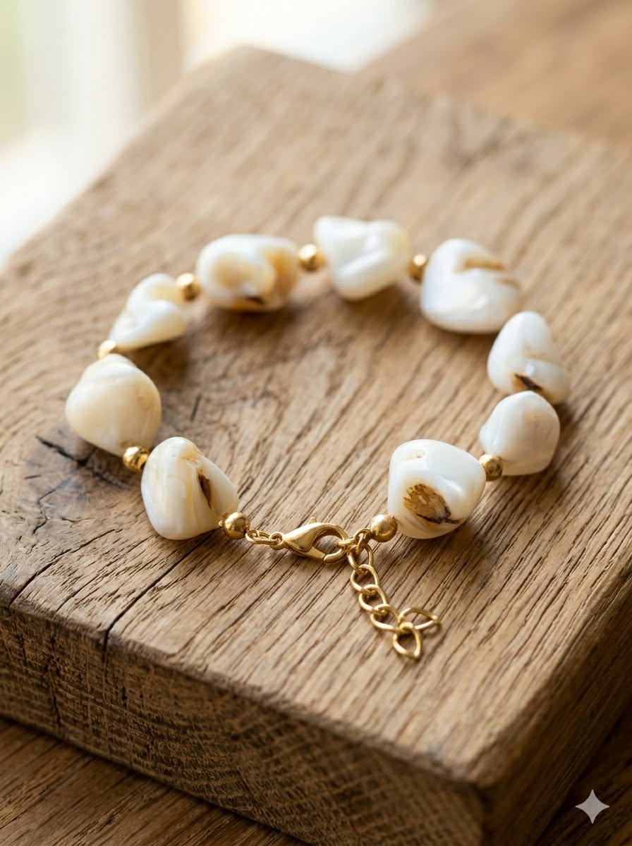 pure seashell bracelet