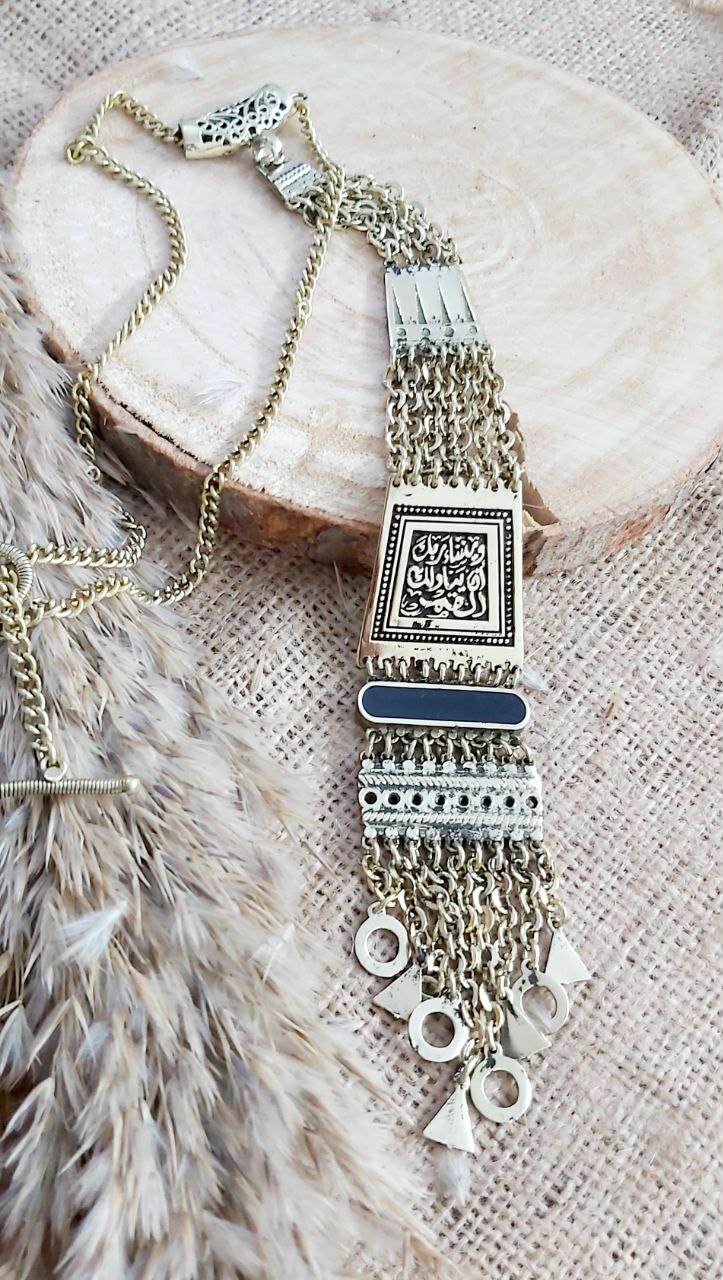 Giraffe Pure Copper Statement Necklace