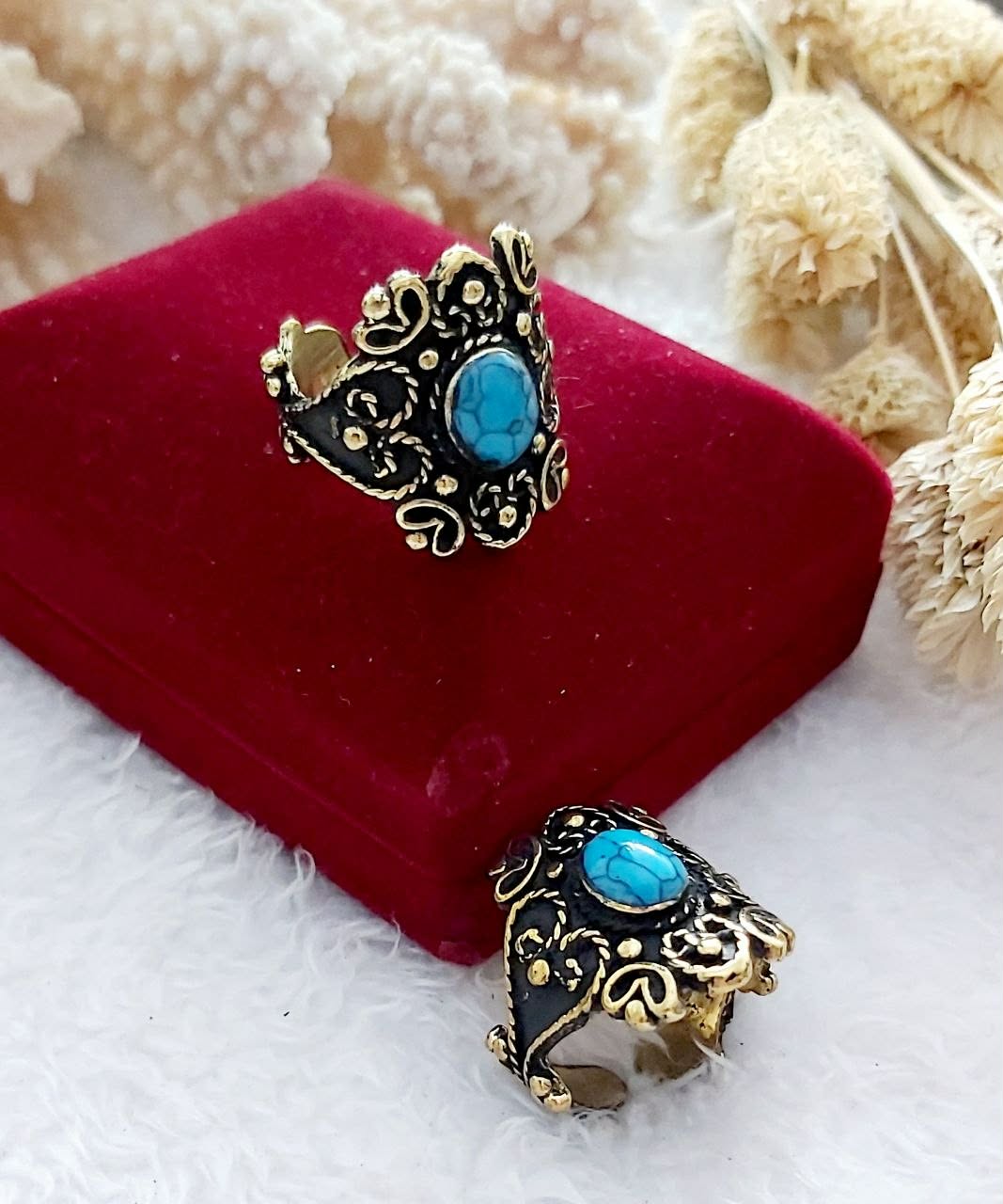 Pure copper ring