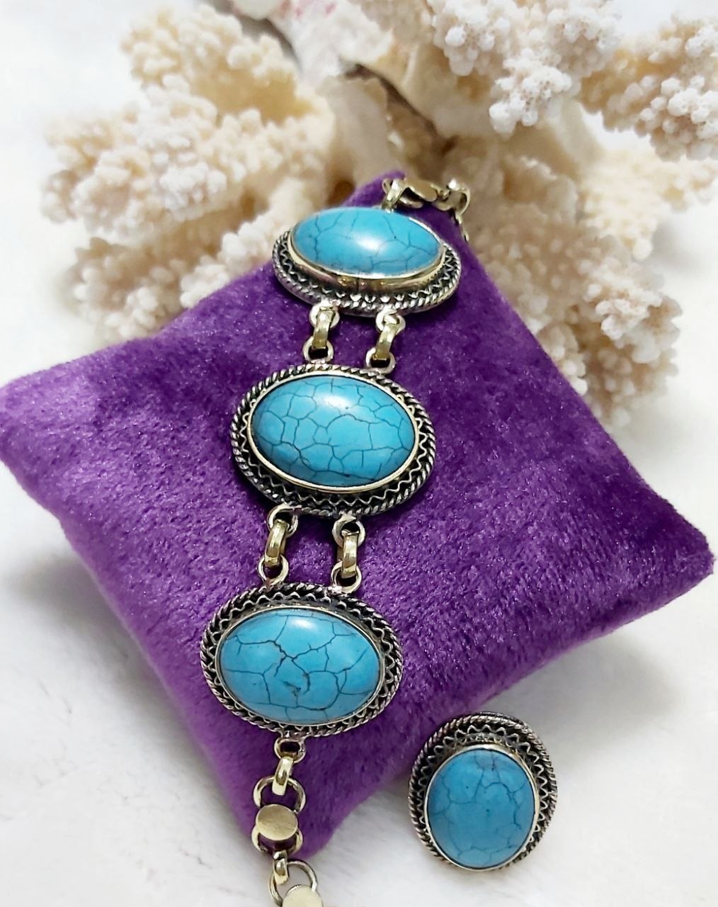 Pure Copper Triple Jewelry Set
