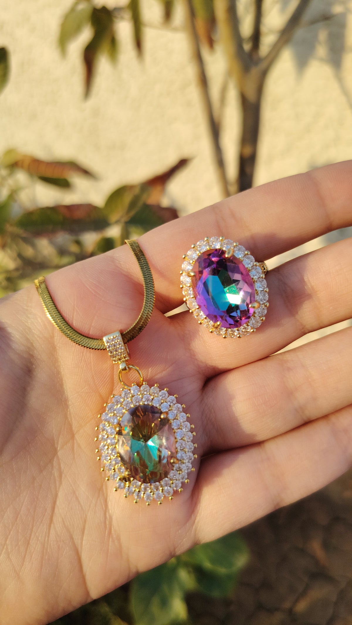 Necklace and Ring
